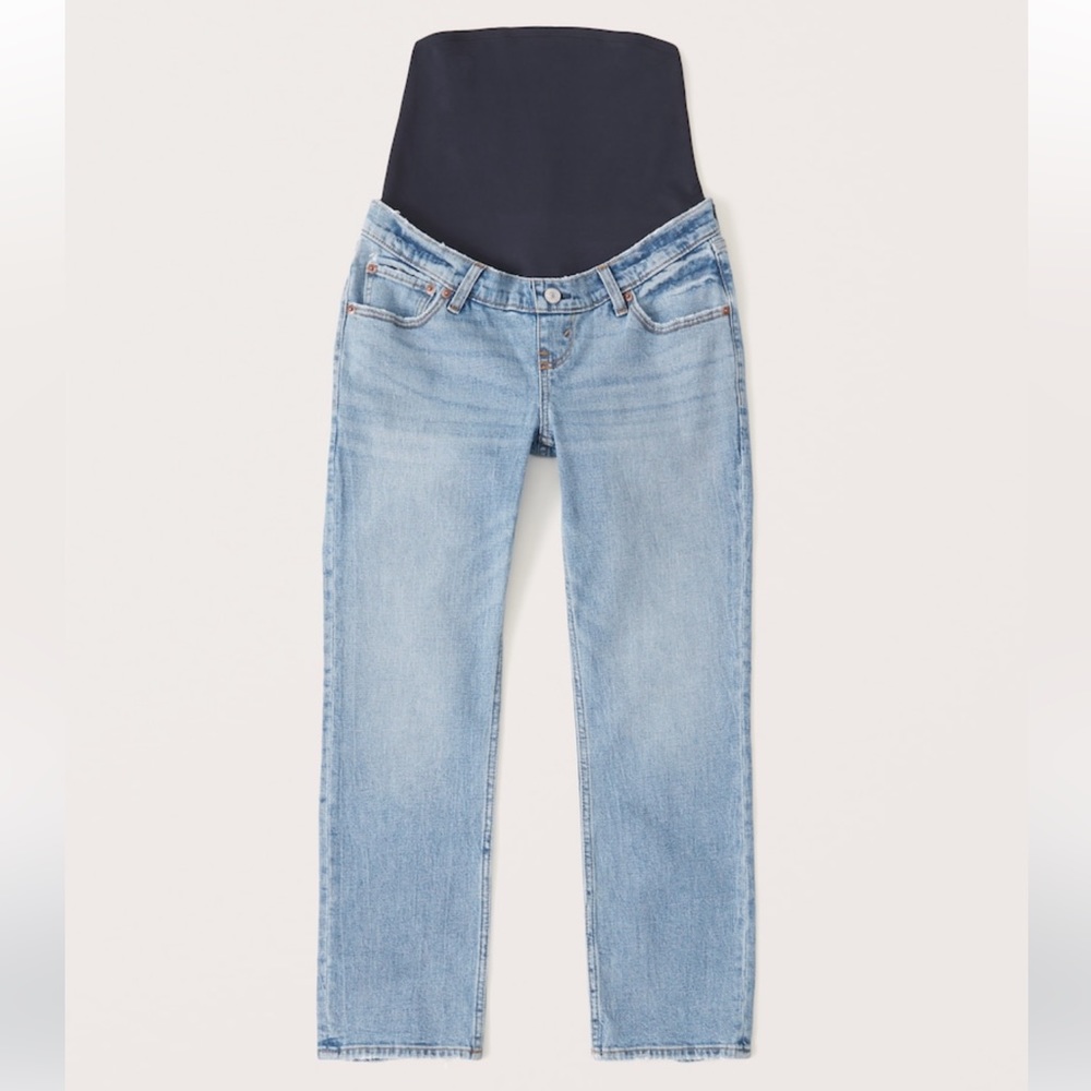 Abercrombie Maternity Ankle Straight Jean